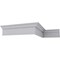 Ekena Millwork 5 5/8"H x 3"P x 6 1/4"F x 94 1/2"L Naomi Crown Moulding MLD06X03X06NA - alternate 5